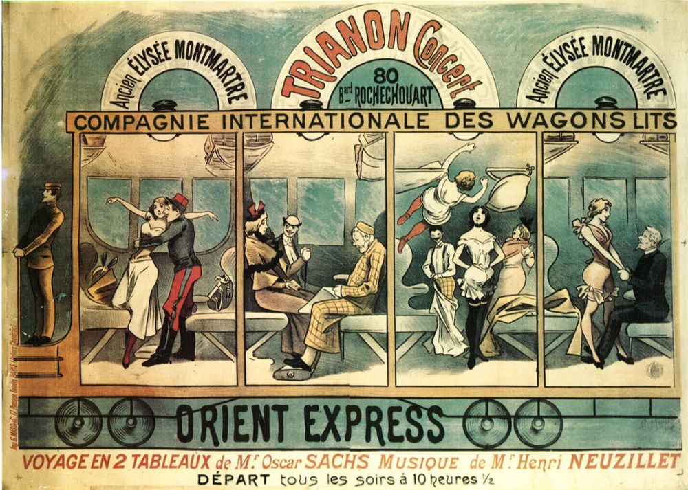 hk_c_9. 舊海報呈現出那些年的東方快車。圖片來源：Orient Express.jpg