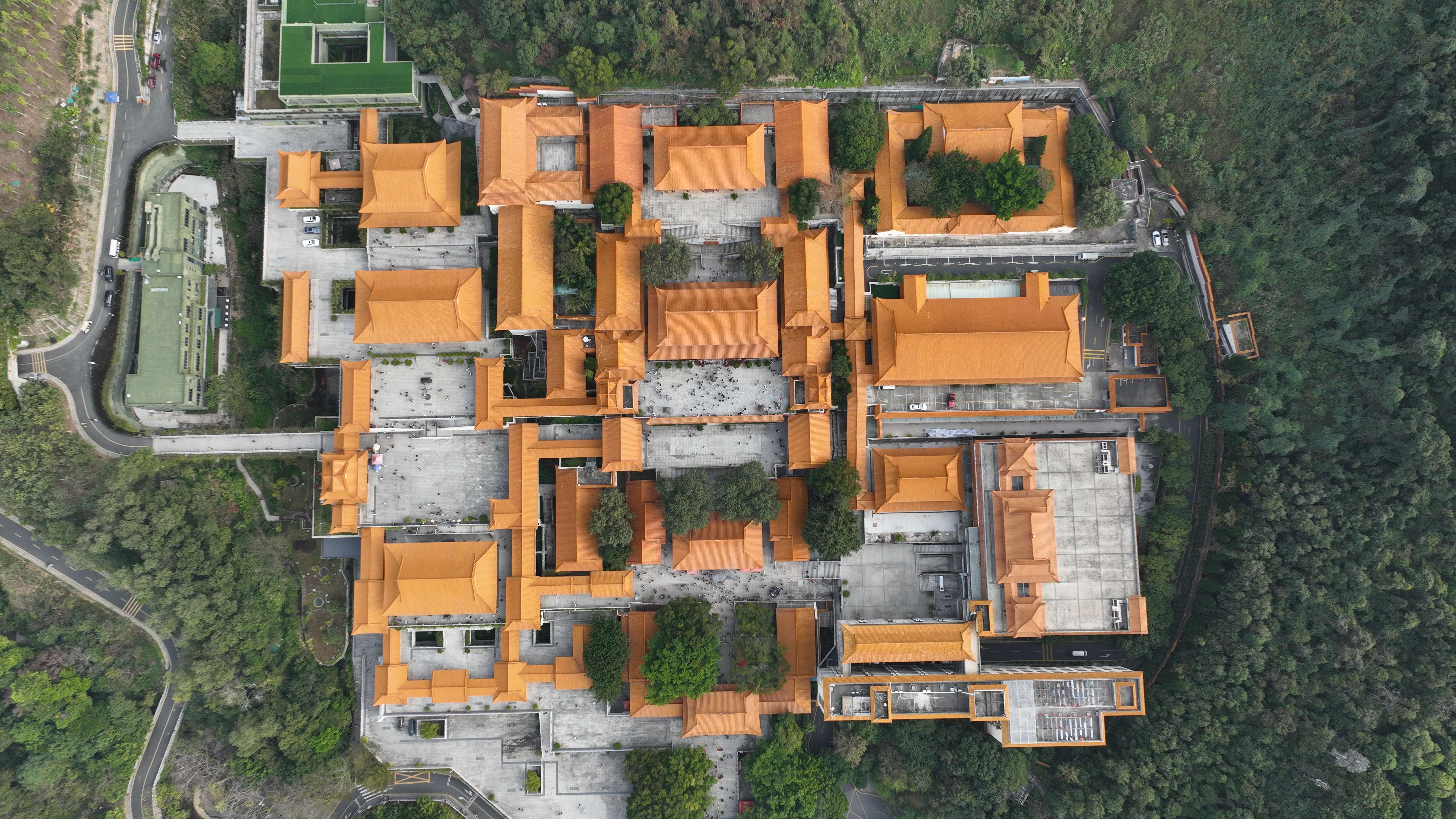 【搭地铁 拍深圳】弘法寺,植物园中的寺庙,香火旺盛